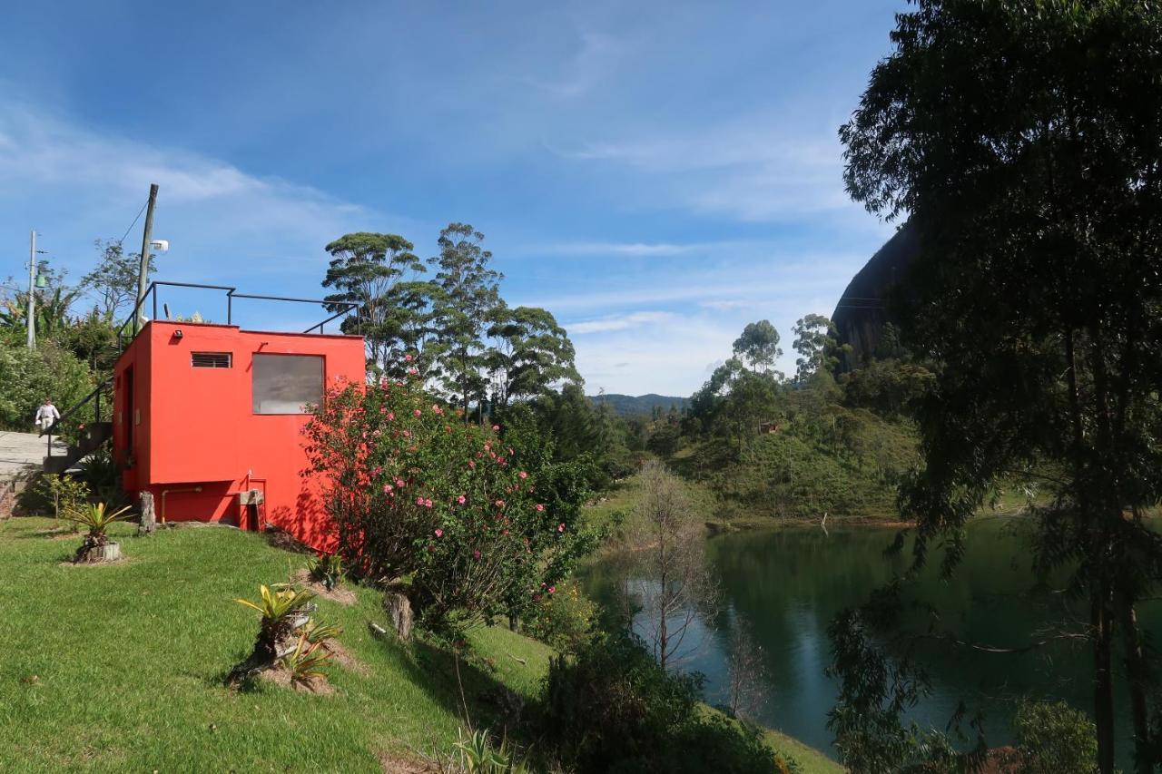 Ecolodge Bahia Del Penon Guatapé Εξωτερικό φωτογραφία