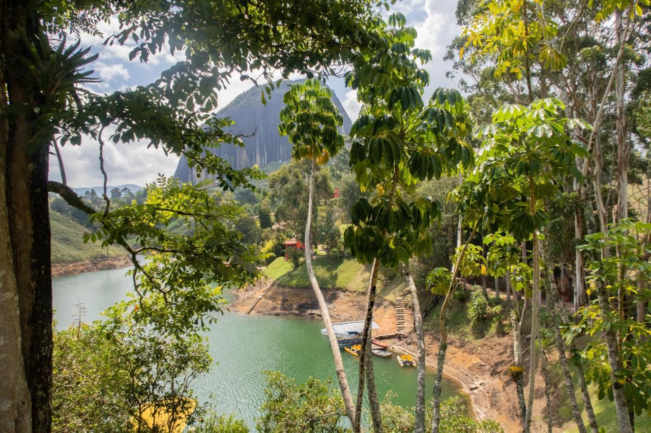 Ecolodge Bahia Del Penon Guatapé Εξωτερικό φωτογραφία